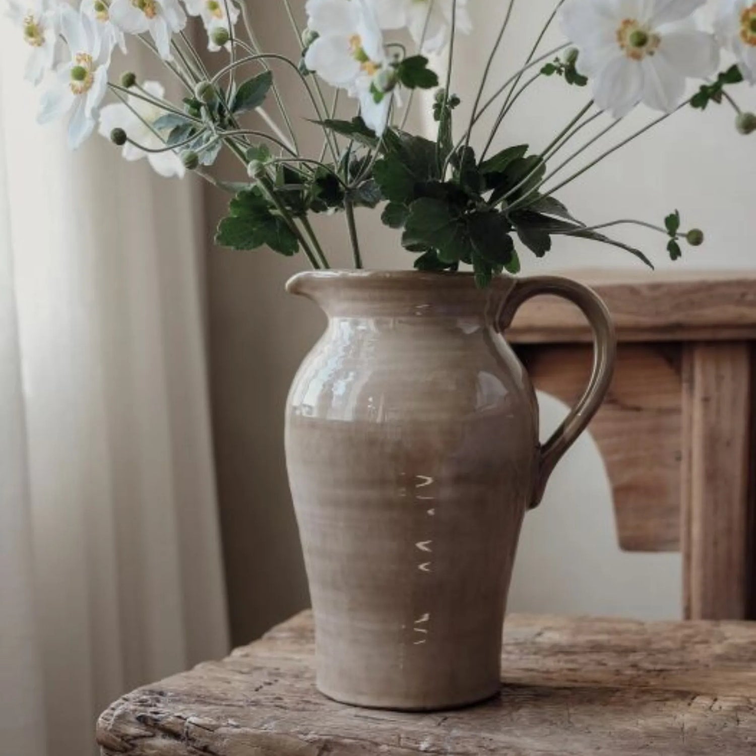 Majas Cottage Kanne Krug Vase &quot;Rustic&quot; 24 cm