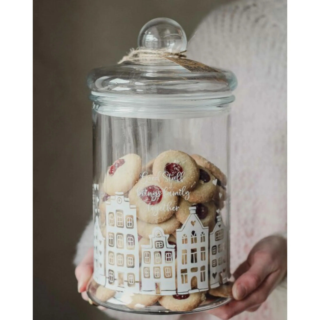 majas cottag glas vorrat gute sachen bringen familie zusammen 29 cm anna und ole shop