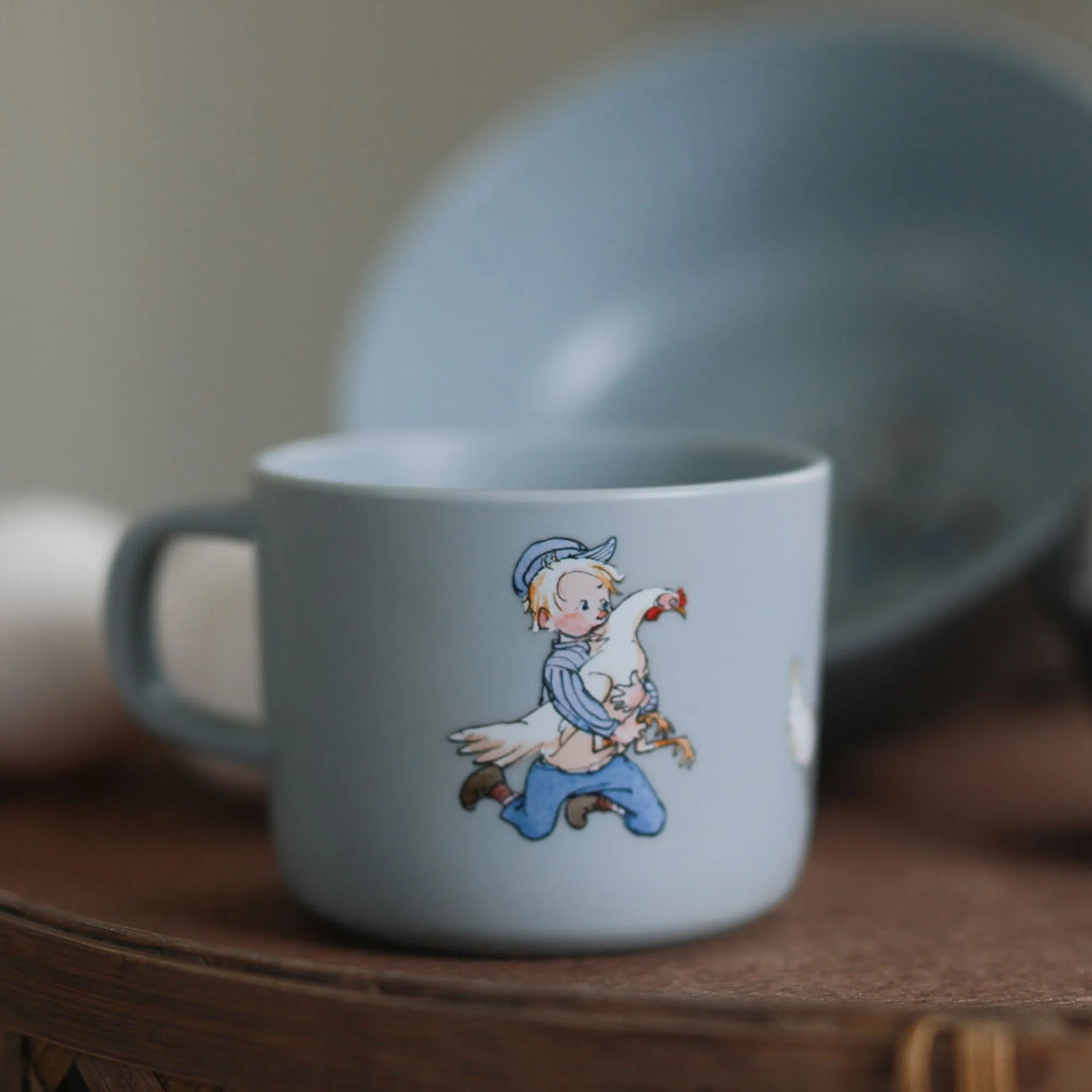 michel aus lönneberga Tasse hellblau anna und ole shop