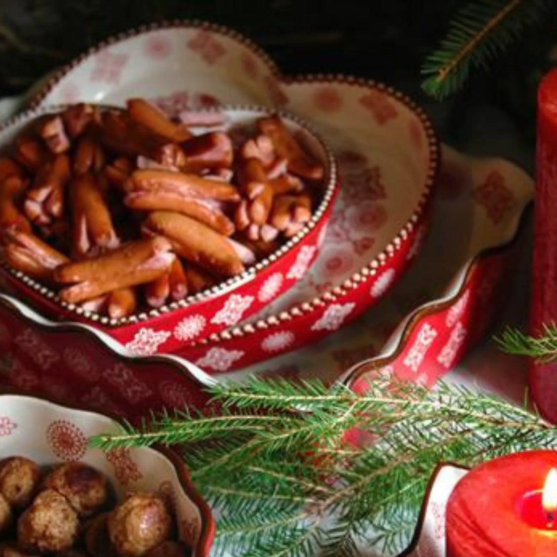 miljögarden auflaufform herz merry rot weiß anna und ole shop