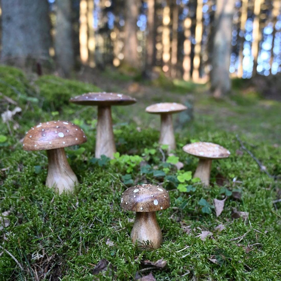 miljögarden deko fliegenpilz holz anna und ole shop