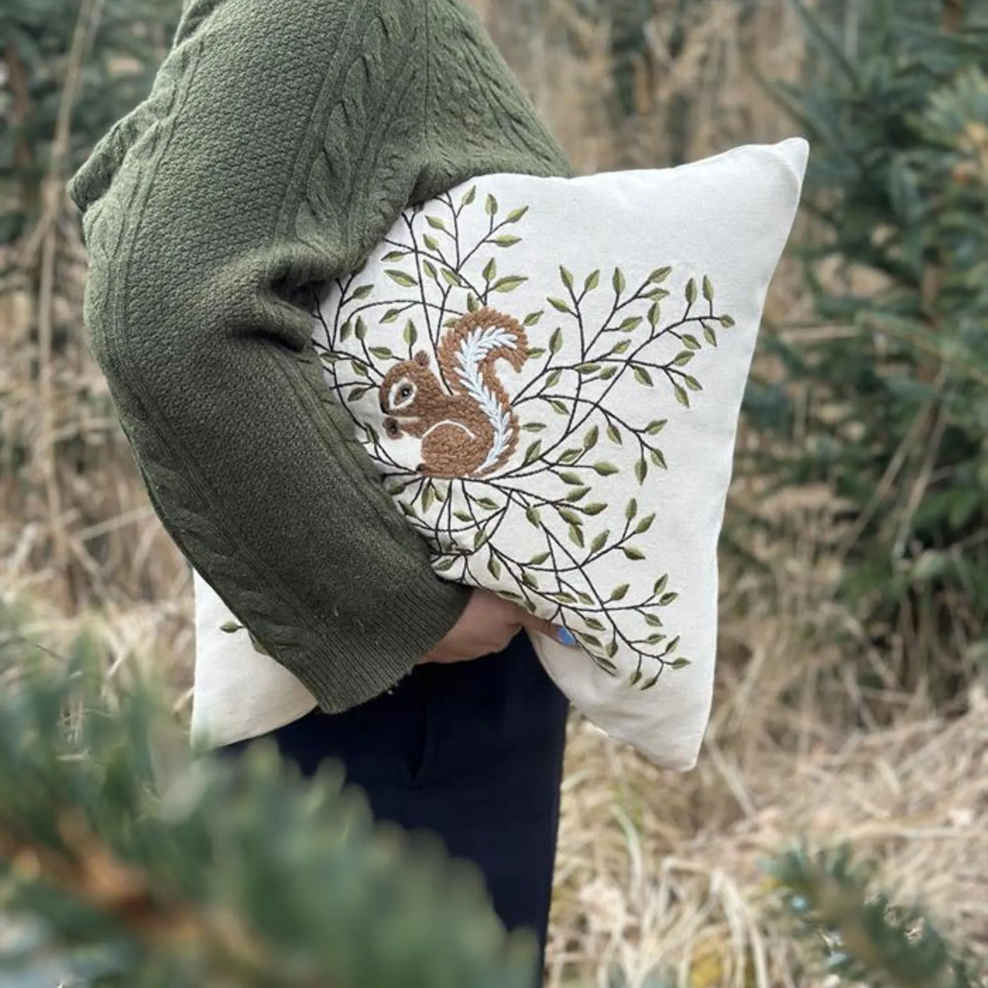 miljögarden kissenbezug eichhörnchen anna und ole shop