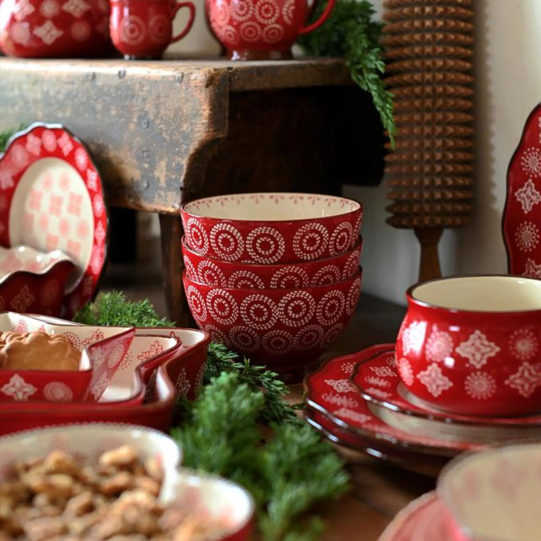 miljögarden müslischale schüssel merry rot weiß anna und ole shop