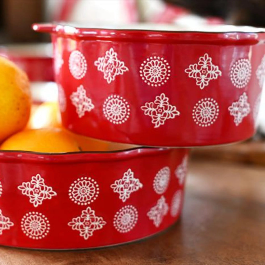 miljögarden ofenform klein merry rot weiß anna und ole shop