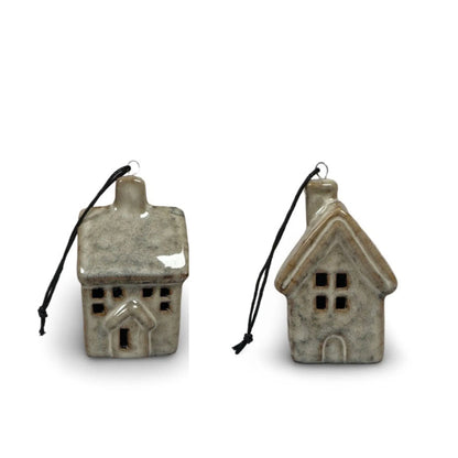 miljögarden porzellan haus beige zum aufhängen anna und ole shop