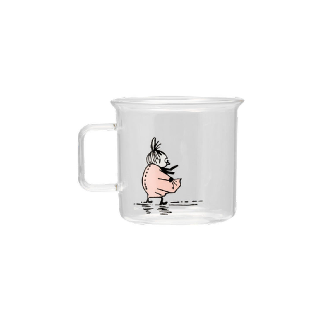 Muurla Mumin Glasbecher "Little My" 350 ml