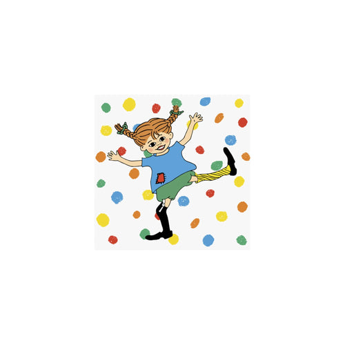 Muurla Servietten 20 Stück "Pippi Langstrumpf" 33 cm