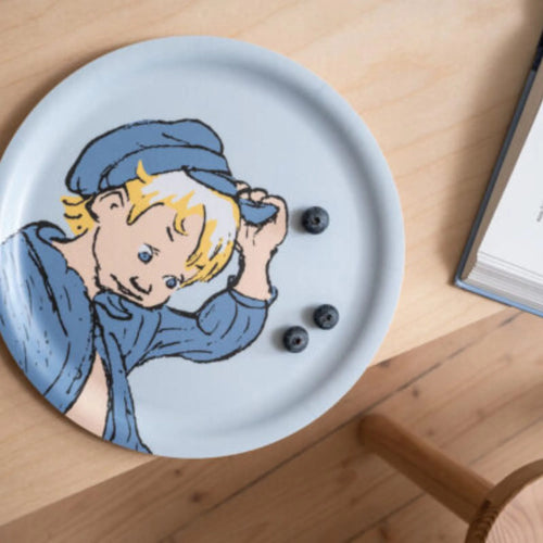 Muurla rundes Tablett "Michel aus Lönneberga" ø 25 cm