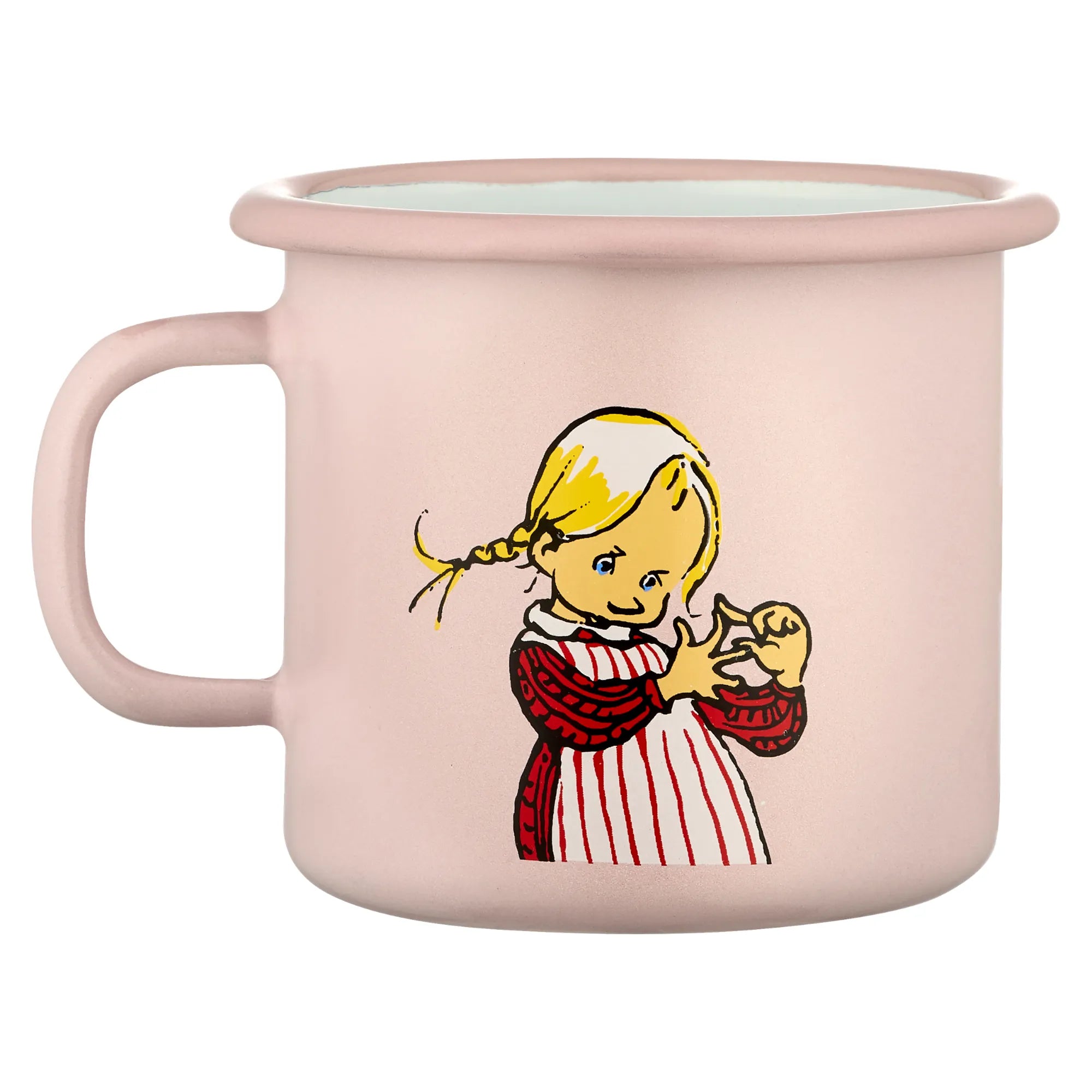 Muurla Tasse aus Emaille Michel aus Lönneberga "Ida" 250 ml