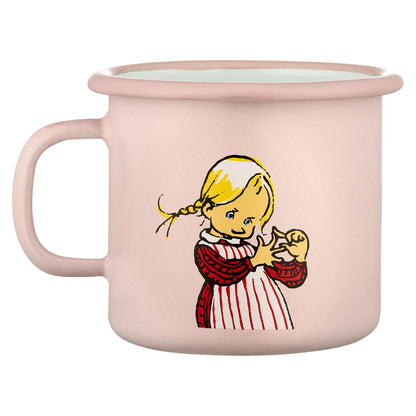 Muurla Tasse aus Emaille Michel aus Lönneberga "Ida" 250 ml