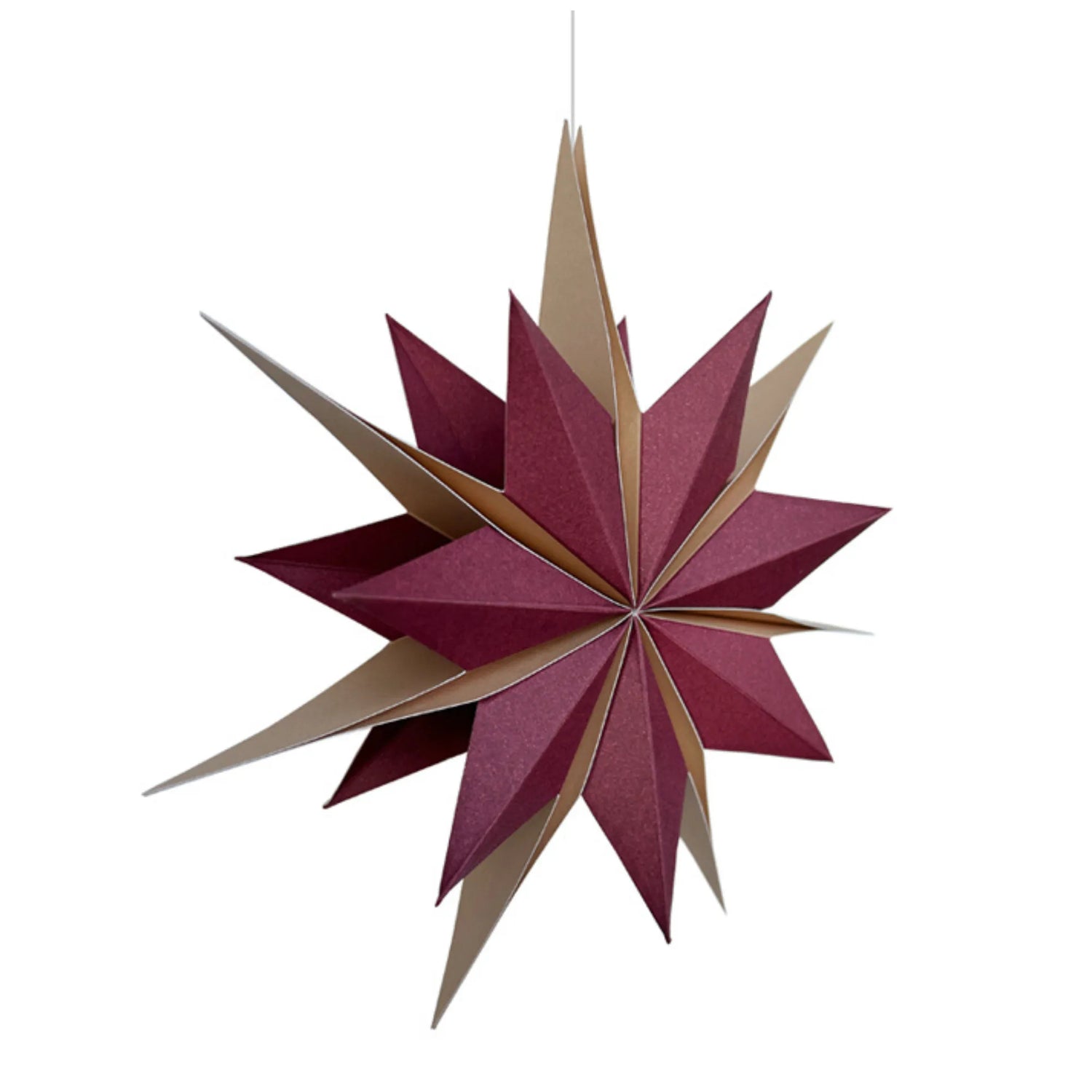 noordliving weihnachten stern caramel rot hängend anna und ole shop