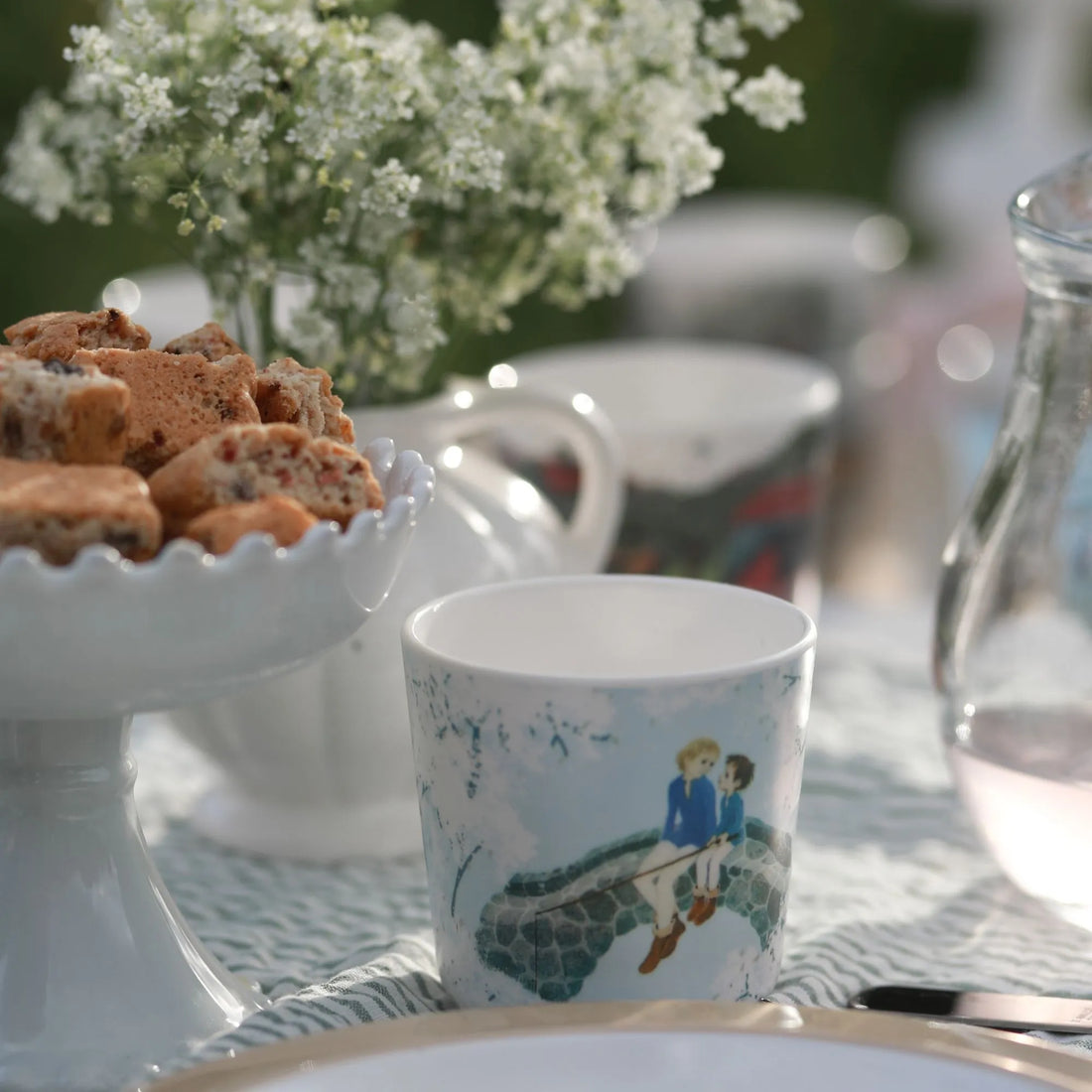 Rätt Start "Die Brüder Löwenherz" Trinkbecher 250 ml Brücke