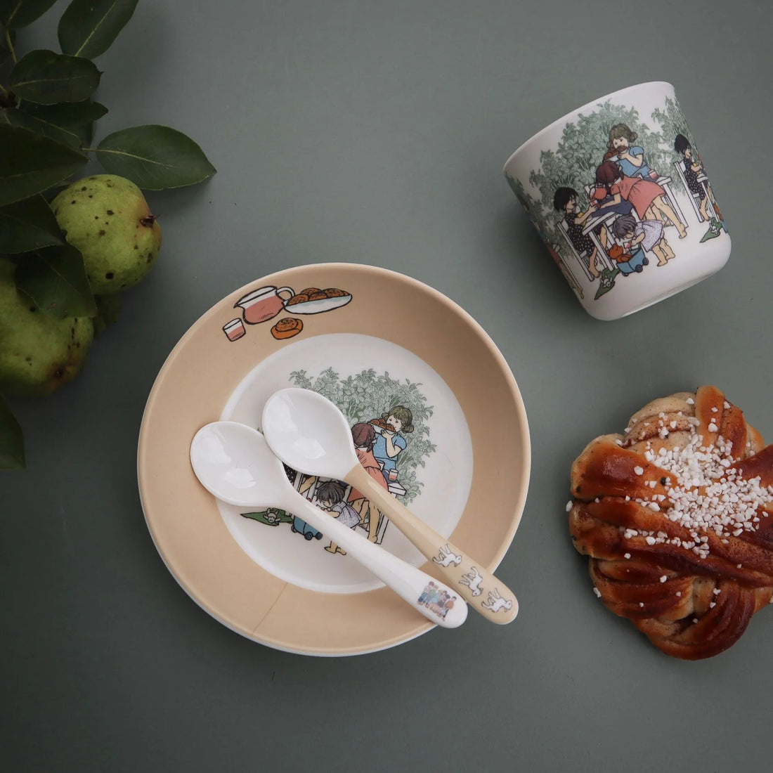 rätt start geschirrset bullerbü 4-teilig annaundoleshop