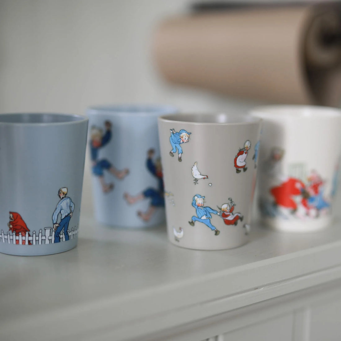 Rätt Start "Michel aus Lönneberga " Sammelbecher 4-teiliges Set