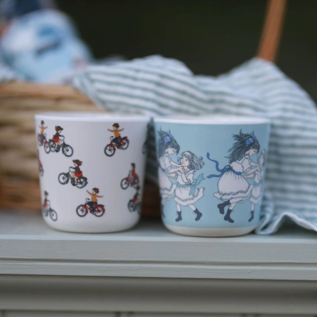 Rätt Start "Lotta aus der Krachmacherstraße" Trinkbecher 250 ml Fahrrad