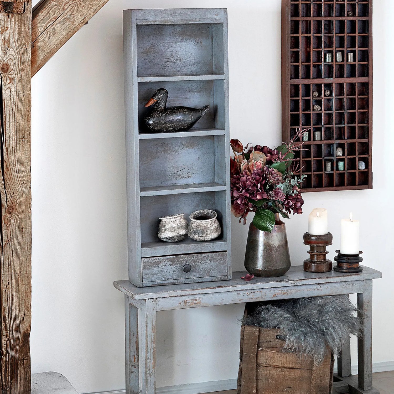 sjaelso nordic regal grau mit schublade anna und ole shop