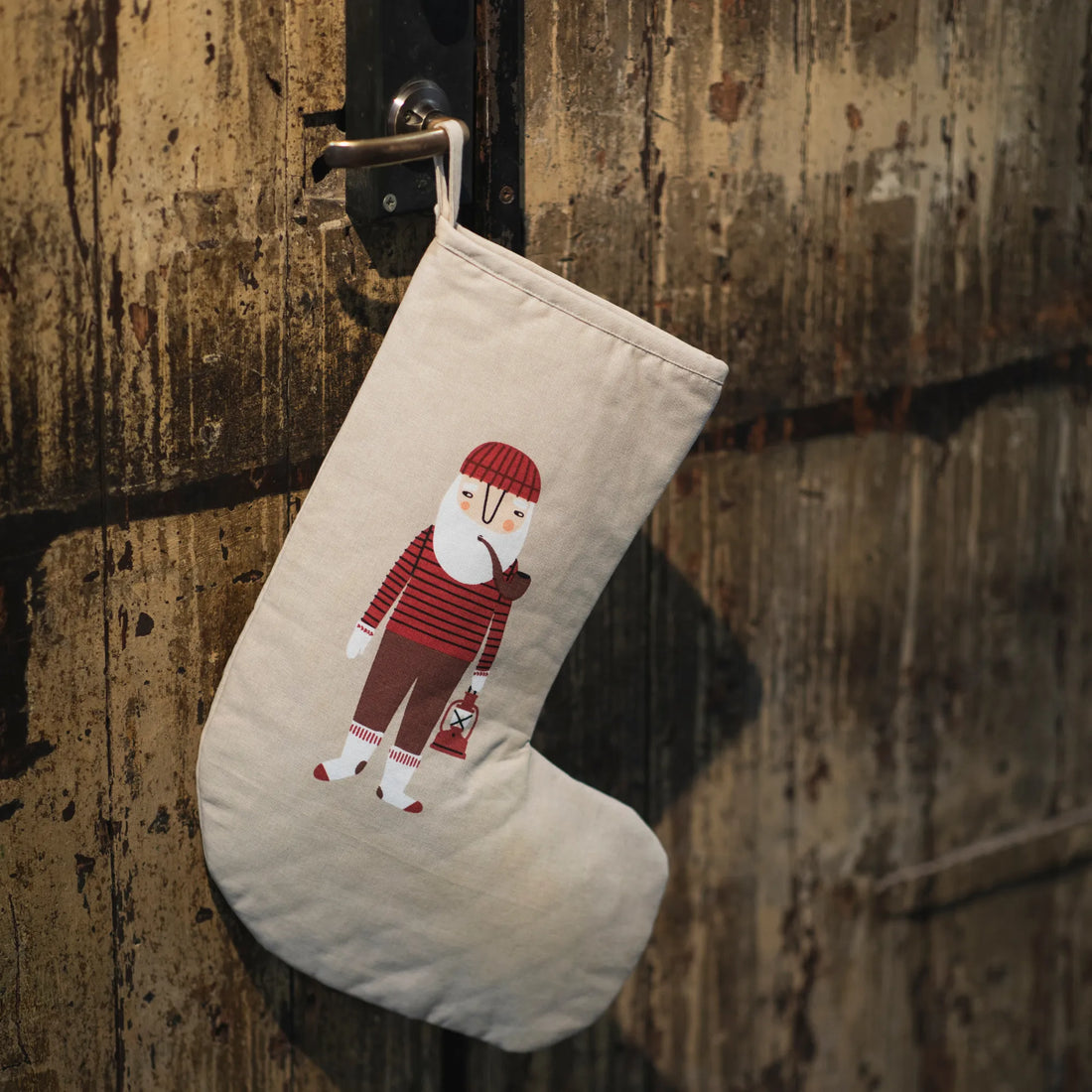 Spira of Sweden Kompis Weihnachtsstrumpf "Jul Ebbot" Weihnachten 45 cm