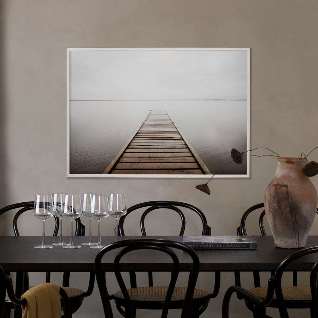 storefactory bild misty pier 50x70 cm anna und ole