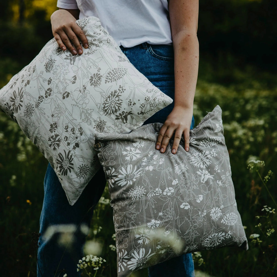 Storefactory "Solvik" Kissenbezug weiß 48 x 48 cm