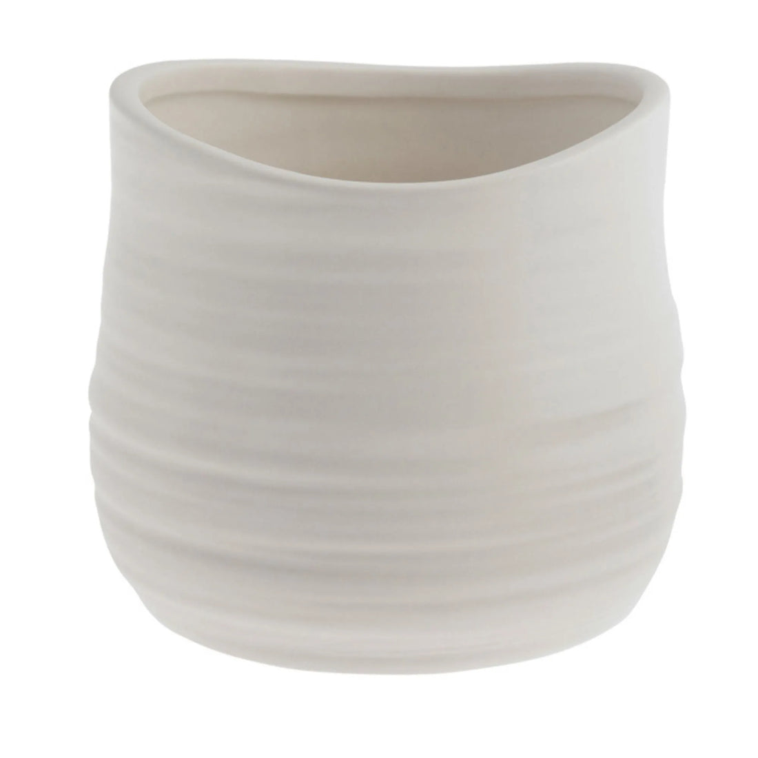 Storefactory Blumentopf "Sjötorp" weiß ø 12 cm