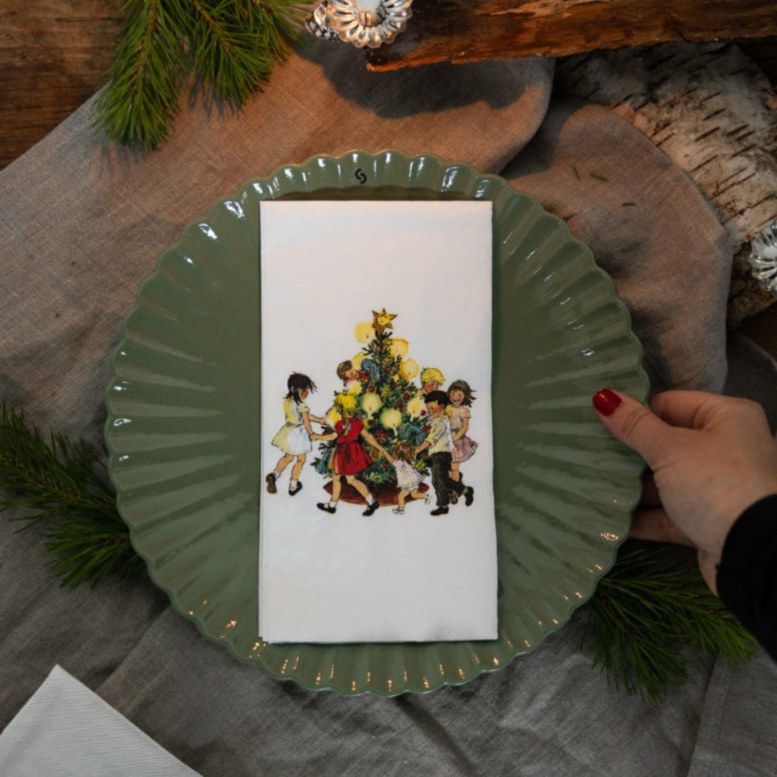 Storefactory "Wir Kinder von Bullerbü" Kapitel 1 Servietten Weihnachten