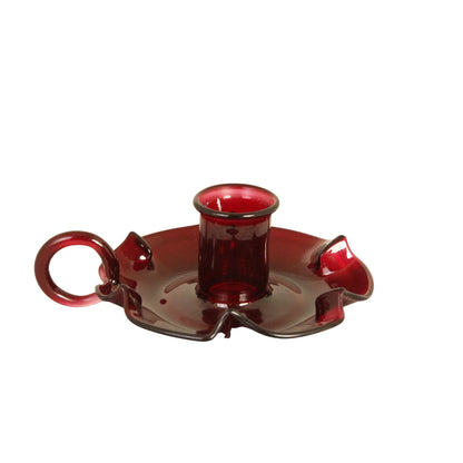 Strömshaga Kerzenhalter &quot;Mona&quot; aus Glas rot