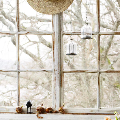 Strömshaga hängende Laterne aus Glas für Teelichter