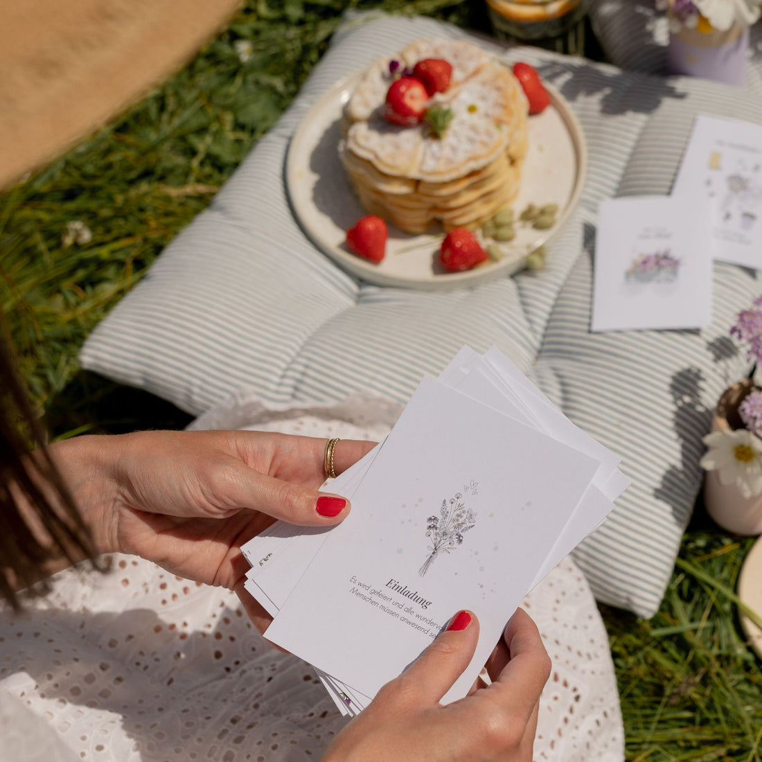 verblühmeinnicht karte einladung