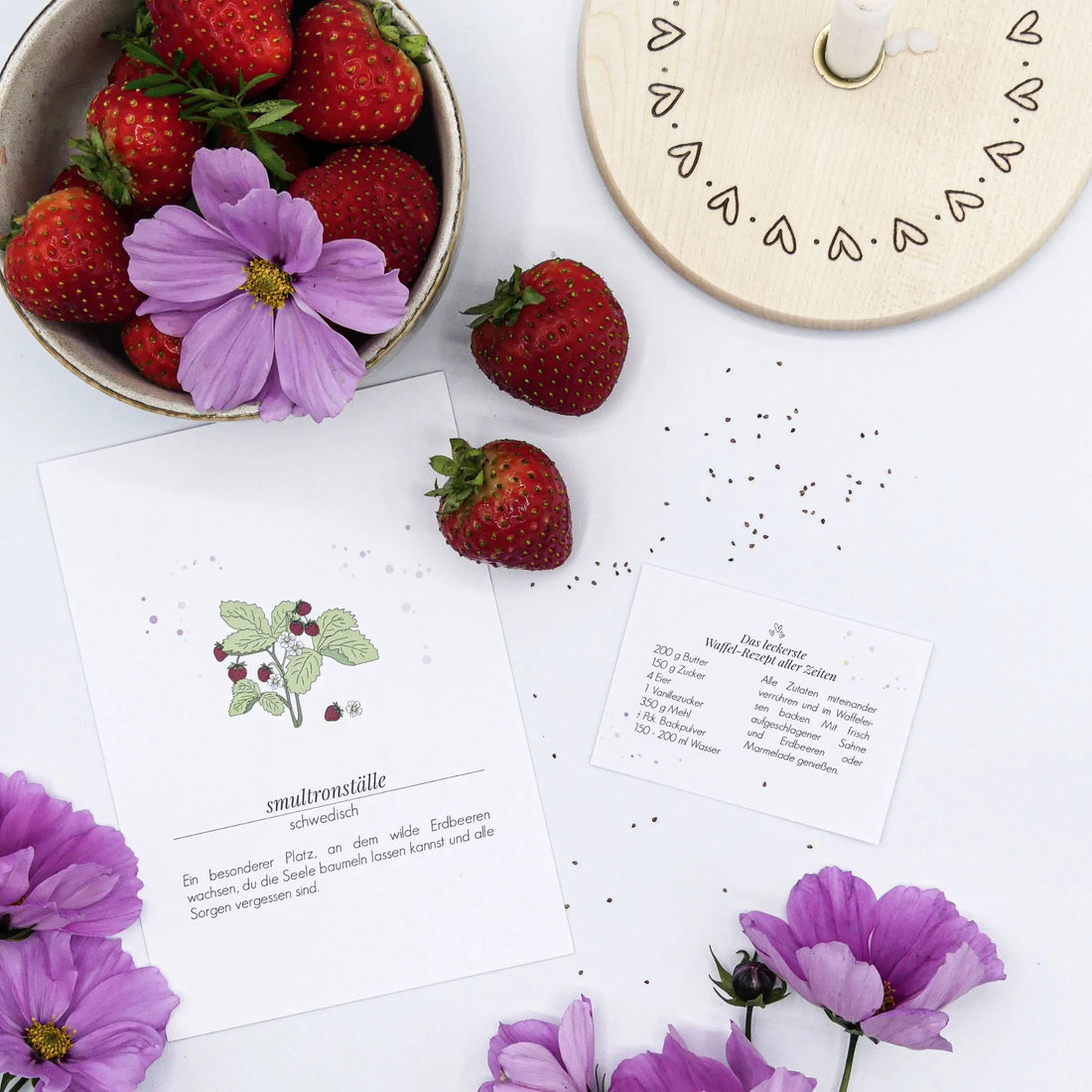 verblühmeinnicht postkarte smultronställe annaundoleshop