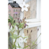 Ib Laursen Teelichthaus "Nyhavn" rosa mit schwarzem Schornstein - Anna und Ole
