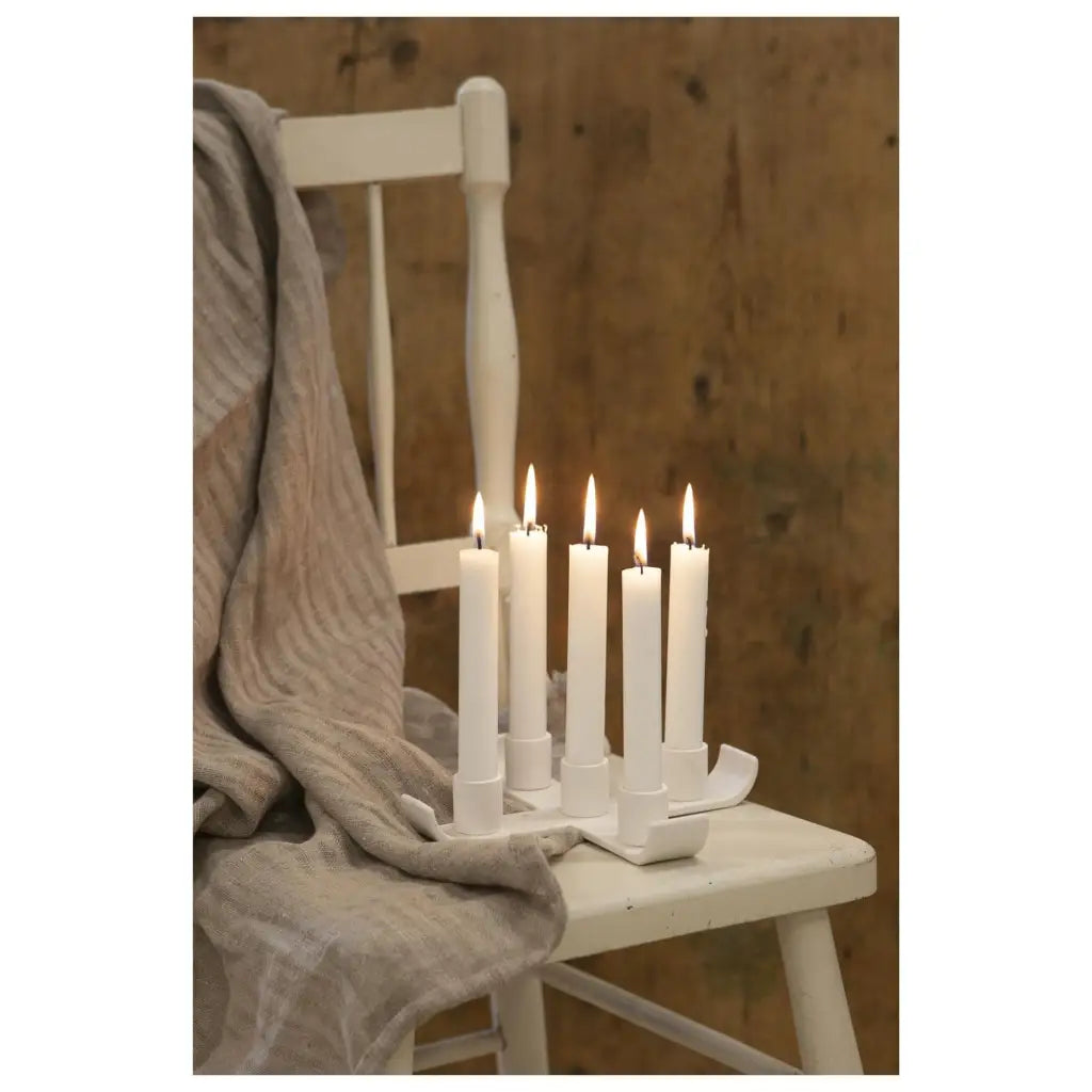 Storefactory Nye Kerzenständer weiß - Kerzenhalter